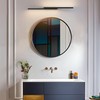 Aipsun 23.6inch Black Battery Operated Wall Sconce Set of 2,