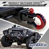 AUTMATCH D Ring Shackle 3/4" Shackles (2 Pack) 41,887Ibs Break