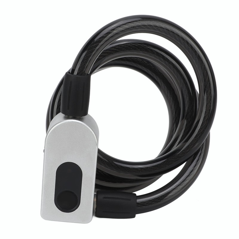 Smart Bluetooth Fingerprint Cable Lock Anti Theft Keyless Electronic for