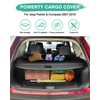 Powerty Cargo Cover for Jeep Patriot & Compass 2007-2016 Accessories