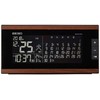 Seiko Clock DL212B Seiko Alarm Clock, Radio Wave, AC Type,