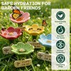 5PCS Bee Watering Station for Garden, Bee Drinking Cups Colorful