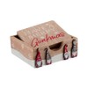 SiL Interiors Have a Merry Gonkmas Wooden Coaster Set -