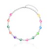 Yifnny Beaded Necklaces, Boho Beaded Necklace Summer Choker Y2K Colorful