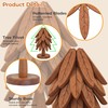 Tree Trivets for Hot Dishes, Wooden Tree Trivet Set, Tree