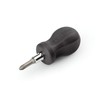 TEKTON 3-in-1 Stubby Phillips/Slotted Multi-Bit Driver (#2 x 1/4 in.,