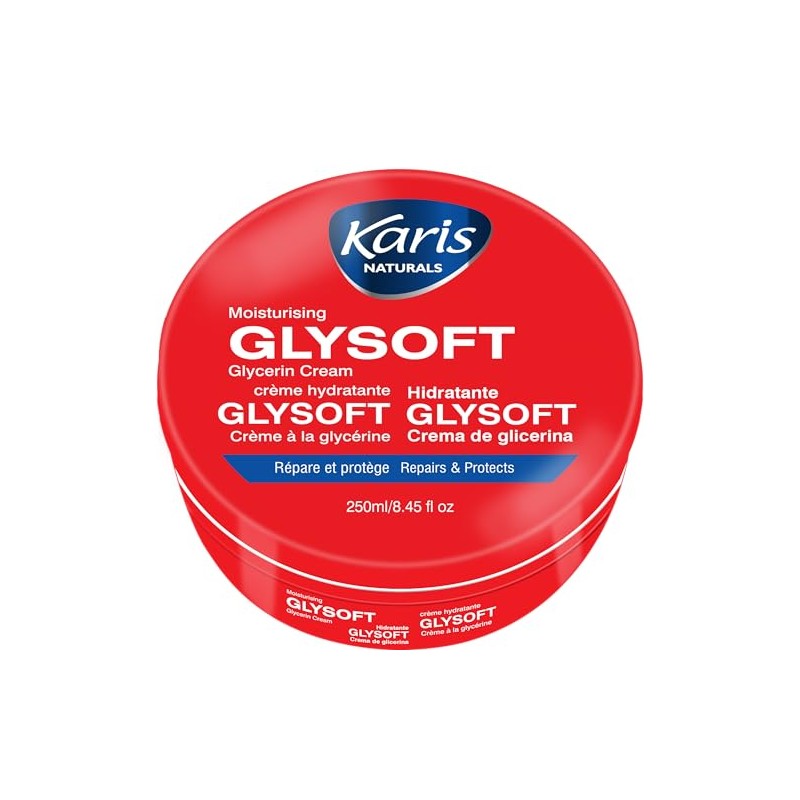 Karis Crema Hidratante De Glicerina Naturals Glysoft, 250 Ml