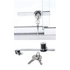 SSWBasics Ratchet Lock with Keys for Display Cases - Two