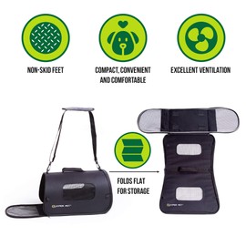 Hyper Pet Soft-Sided Travel Bag Dog Carrier (Collapsible Dog Carrying Bag - Available in Small and Medium Sizes)