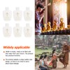 FOMIYES 6Pcs Empty Holy Water Bottles Set Holy Water Bottles