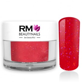 Acrylic Colour Powder Fuchsia Glitter Powder Nail Design Nails Fingernail RM Beautynails Pack of 1 (1 x 10 g)