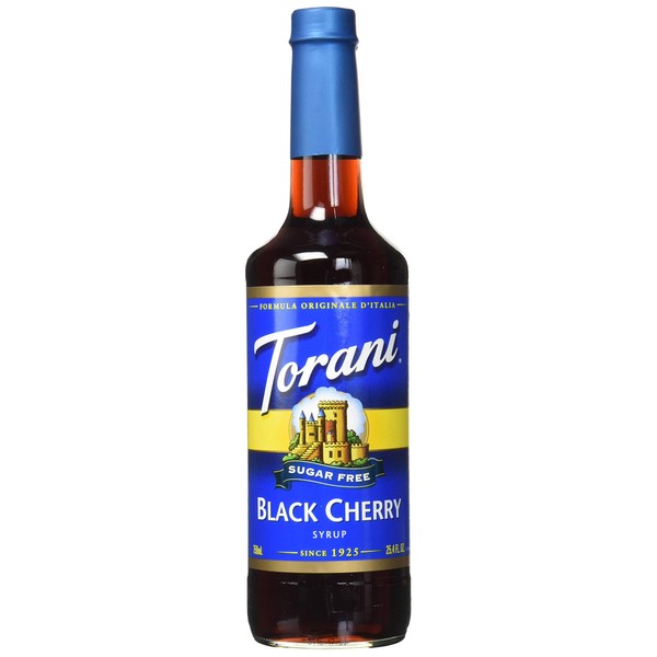 Torani Sugar Free Black Cherry Syrup 750mL
