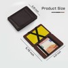 AfitLulu Men's Flip Type Magic Wallet Ultra Thin Wallet Men's