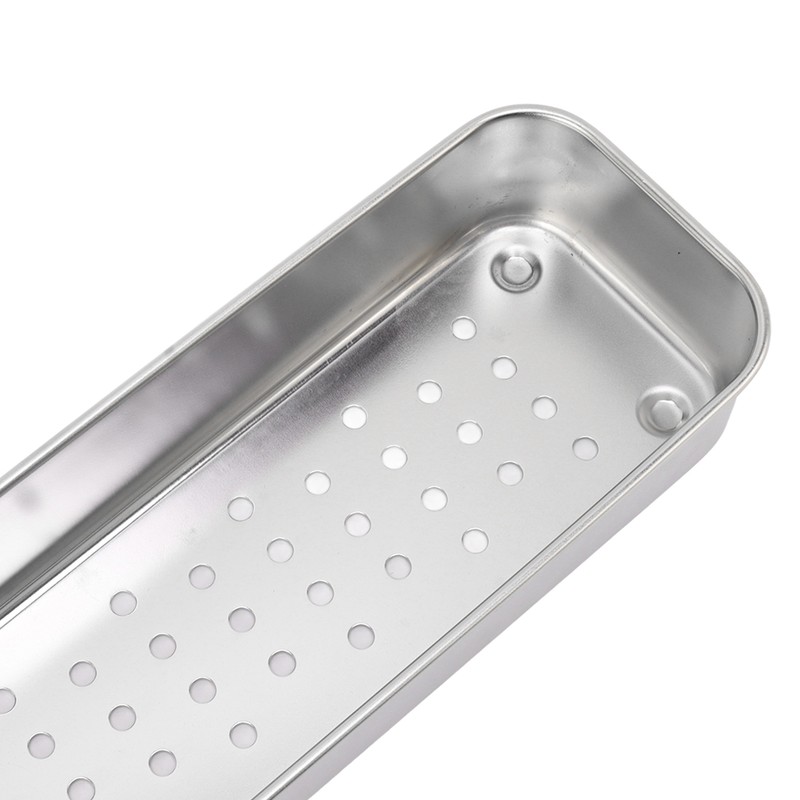 Stainless Steel Cutlery Tray Holder Kitchen Chopstick Spoon Fork Storage
