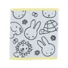 Marushin Miffy Hand Towel 5805017500, With Miffy, 100% Cotton, Antibacterial