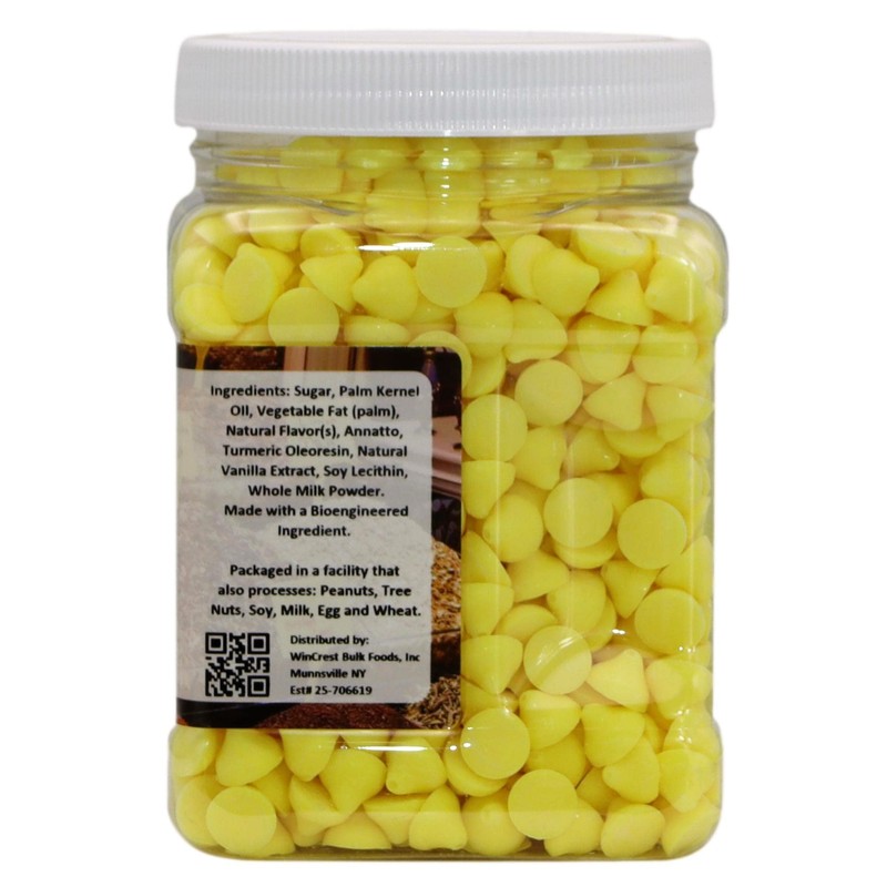 WinCrest Lemon Drop Baking Chips - 1.5 Lb Tub