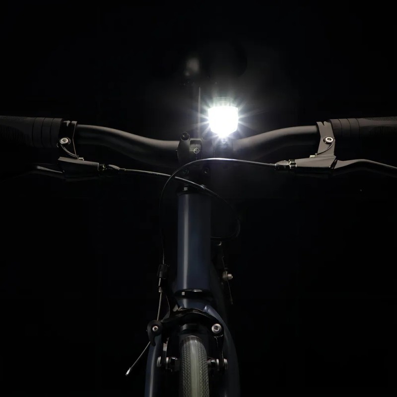 Kit Luces LED Bicicleta Elops Delantero/Trasero IPX4 Con Pilas Incluidas