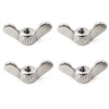 304 Stainless Steel Wing Nut Set M12 Butterfly Nut Hand