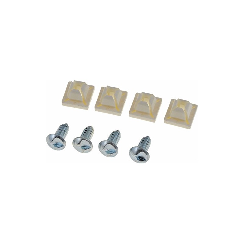 Dorman 49258 License Plate Screw Kit, 4 Pack Universal Fit