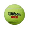 Wilson X3 Padel Balls, 3-pack, Yellow