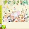 Condessacity Wall Sticker Kids Cute Elephant Lion Panda Wall Sticker