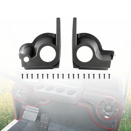 LOSTAR Pair(2) Golf Cart Speaker Pod Kit for E-Z-G-O TXT 1994-2023 (5.25" to 6" Stereo Speakers)