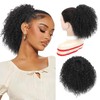 Drawstring Curly Ponytail Extensions for Black Women Protein Silk Fiber