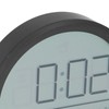 Indoor Thermometer Hygrometer Multifunction Thin Accurate Wall Mounted Digital Alarm