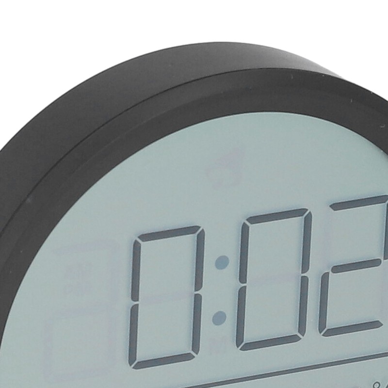 Indoor Thermometer Hygrometer Multifunction Thin Accurate Wall Mounted Digital Alarm