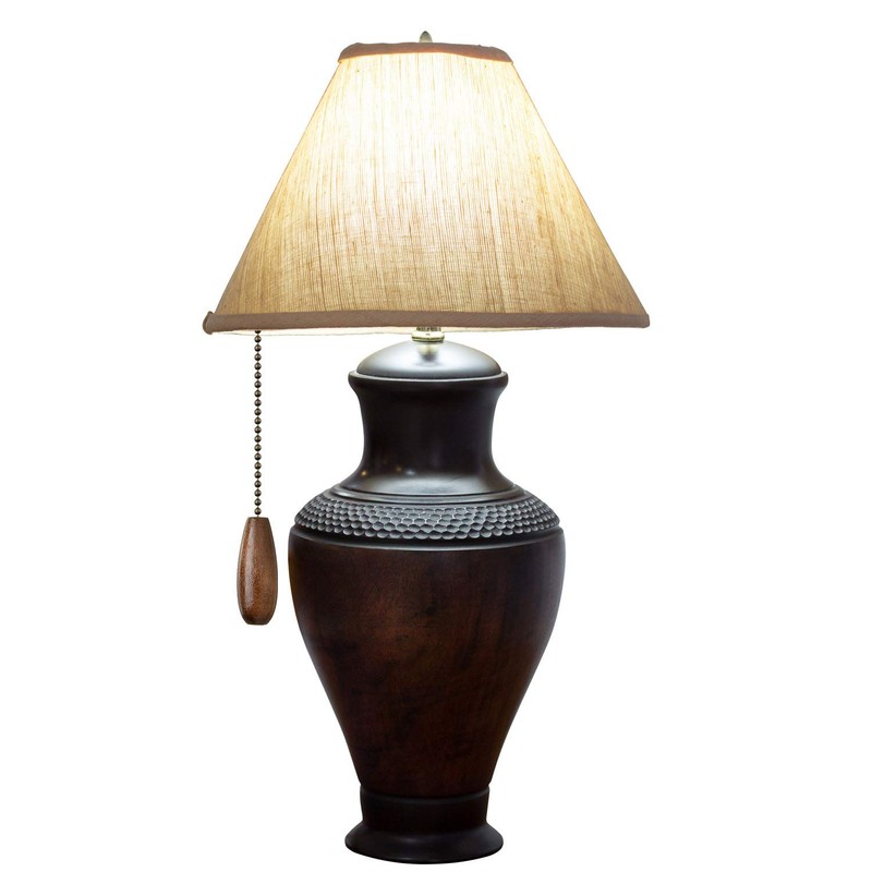 4 Pieces Ceiling Fan Chain Pulls Extender Wooden Pull Chain