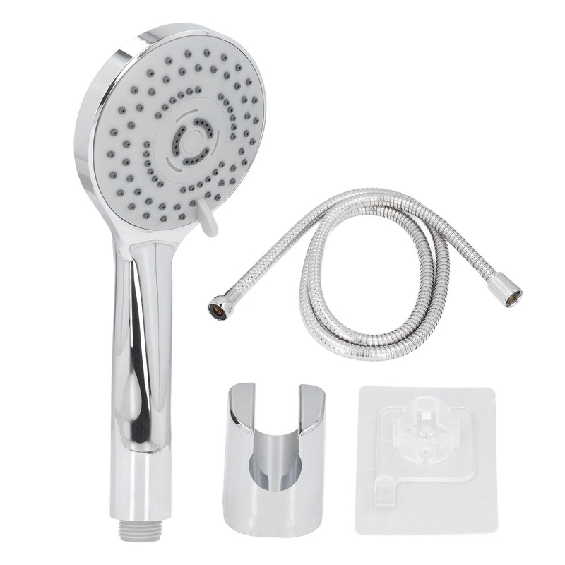 Handheld Shower Head Female Male Thread G1/2 Supercharged Punching Free