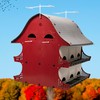 16 Family Purple Martin Barn, Durable Polypropylene Plastic, Easy Assembly,