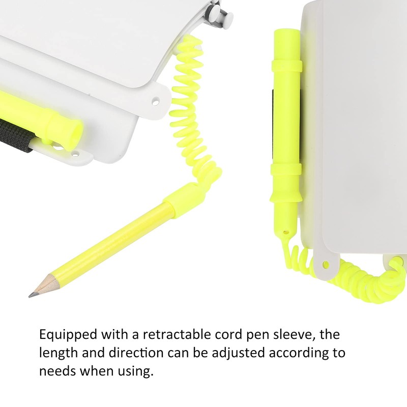 Dilwe Diving Wrist Writing Board, Diving Writing Board, Adjustable Underwater