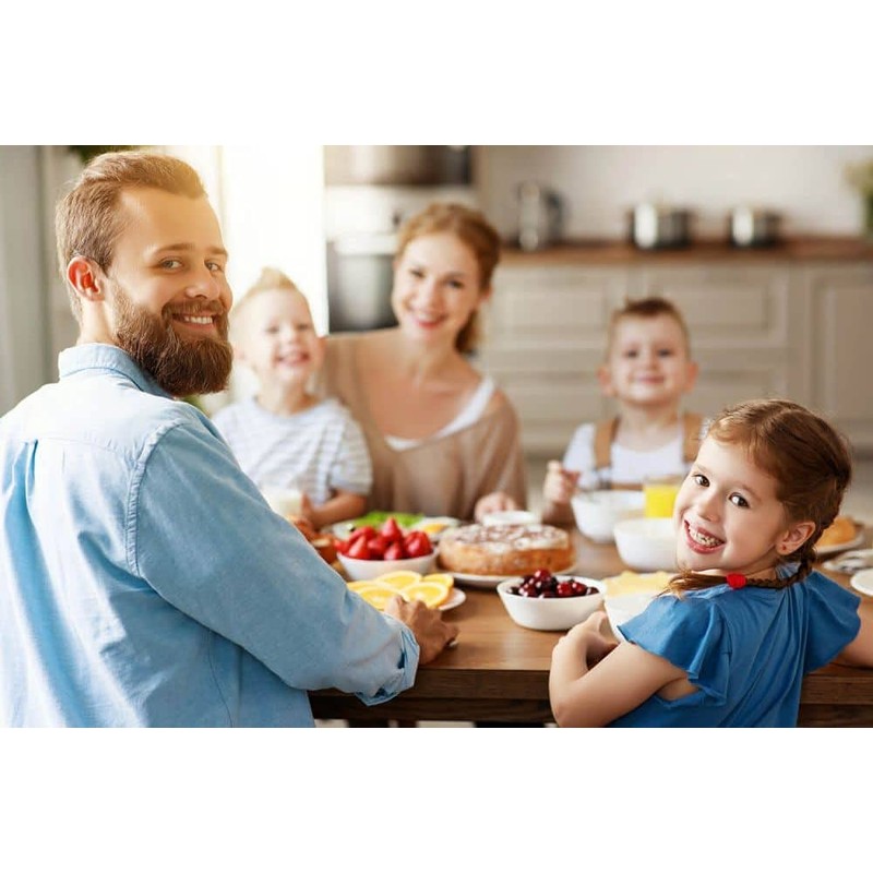 Breakfast Board with Engraving, Beste Mama, Durable Wooden Board in