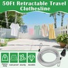 Windspeed Retractable Clothesline Outdoor Heavy Duty Travel Clothesline Retractable Clothes