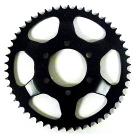 Steel Rear Sprocket Compatible with Yamaha Moto-X TT 225 1999-2000/ TT-R 225 2001-2004/ XT 225 1992-2007/TY 250 1977 50 Teeth RSY-065-50
