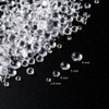White Clear Dewdrop Water Droplets Embellishments for DIY Crafts Card
