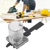 Invisible Fastener Slotting Bracket Aluminum Alloy Wood Trimmer Router Slotting