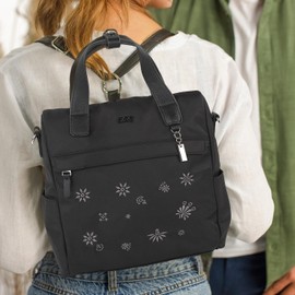 SKPAT - Women's Backpack with Anti-Theft Function, Women's Backpack Anti-Theft Bag, Small Backpack Women, Anti-Theft Backpack Women, black