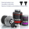 2 Pcs Protein Powder Container, Portable Protein Powder Travel Container,