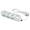 FANTON 48122-B Multiple Socket 3 Double Socket Strip for Large
