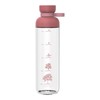 Mepal Water Bottle with Time Markings - Motivational Water Bottle