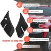 LYZNB Windshield Wiper Cowl End Panel fit for Chevy Silverado