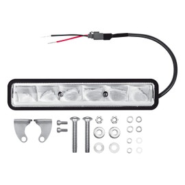 OSRAM Lightbar SX180-SP, LED Additional Headlight for High Beam, Spotlight, 1300 Lumens, Beam up to 190 m, LED Work Light, ECE Approval, LEDDL105-SP Black