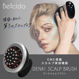 Vellcida Denki Scalp Brush, Black