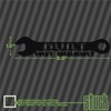 Built Not Bought Wrench - 8" x 1.6" - Vinyl
