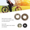Tomotato 2 Piece Bicycle Freewheel Adapter Set, Iron 16T 18T