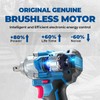 Dong Cheng 20V Brushless Impact Wrench, Max Torque 360 ft-lbs