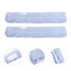 HEALEEP 2pcs Fabric Washer Replacement Glass Cleaning Pads Window Cleaning