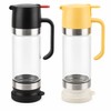 No-Drip Glass Honey Dispenser with Trigger Handle – Syrup Pourer